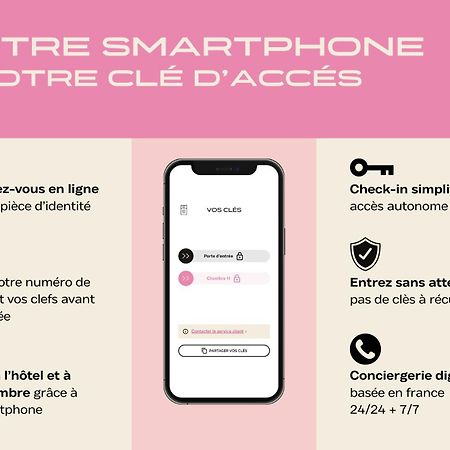 Hotel Corneille - Entree Autonome, Reception En Ligne - Encore Mieux ตูร์ ภายนอก รูปภาพ